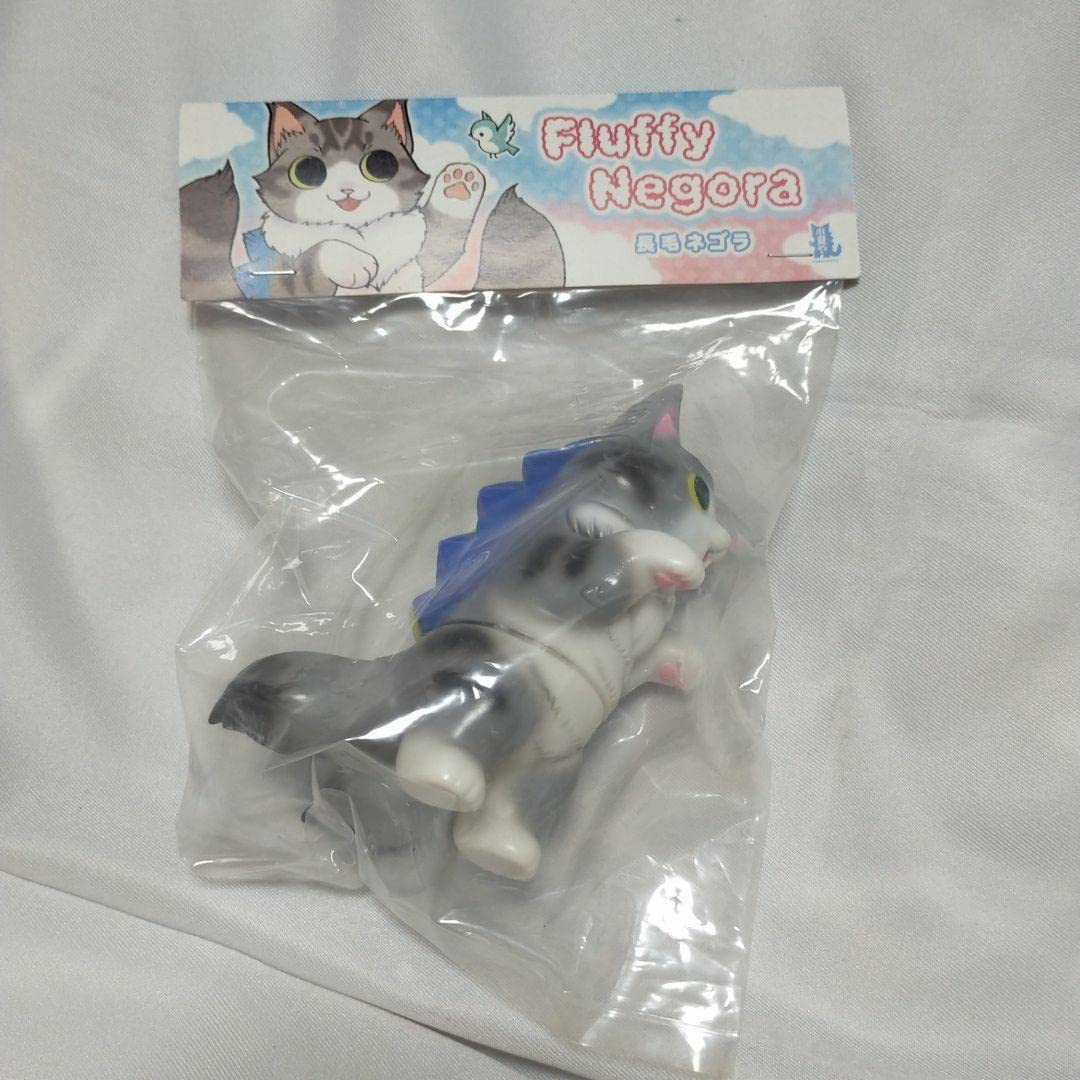 小夏屋　長毛ネゴラ　招き猫 　ソフビ　フィギュア　こなつ Amazon | 長毛ネゴラ グレー こなつ 小夏屋 フィギュア